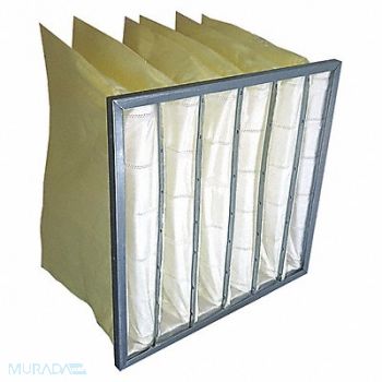 AIR HANDLER Pocket Air Filter 24x24x12 MERV 14, 2JUW6