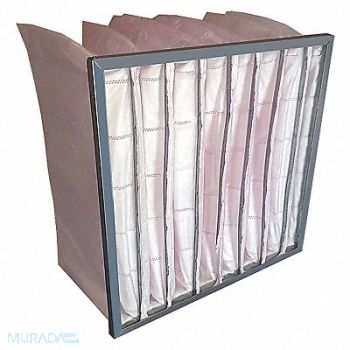 AIR HANDLER Pocket Air Filter 24x24x22 MERV 13, 6B631