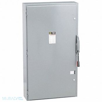 SQUARE D Safety Switch 600VAC 3PST 400 Amps AC, 2JYD5