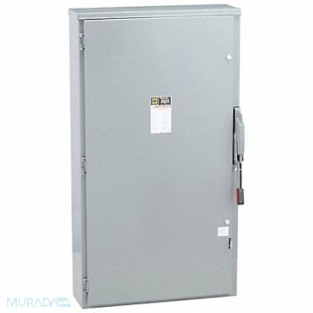 SQUARE D Safety Switch 600VAC 3PST 400 Amps AC, 2JYE7