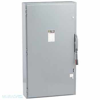 SQUARE D Safety Switch 600VAC/DC 2PST 400 Amps AC, 2JYF2