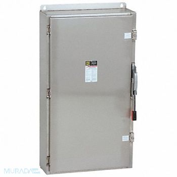 SQUARE D Safety Switch 600VAC 3PST 400 Amps AC, 2JYH1