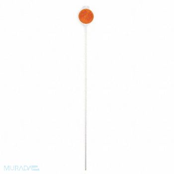 GRAINGER APPROVED Reflective Marker Amber/Wh 48 H PK10, 2KCW8