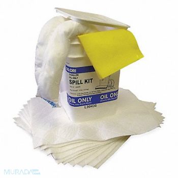 OIL-DRI Spill Kit Oil-Based Liquids, 2KE67