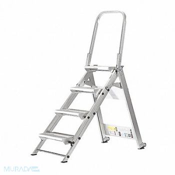 XTEND + CLIMB Utility Step Stool 54inH 375lb Cap, 2KFG6