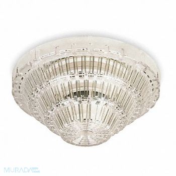 SAFETY TECHNOLOGY INTERNATIONAL Smoke Detector Guard Polycarbonate Flush, 2KFL2