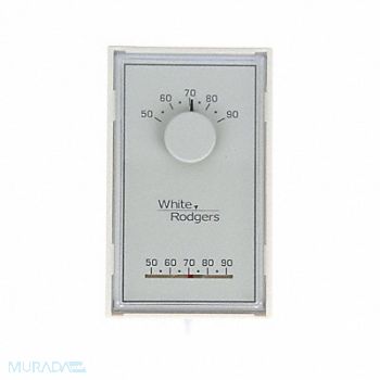 EMERSON Low Volt NP Analog Tstat Heat Rectangle, 2KFX9