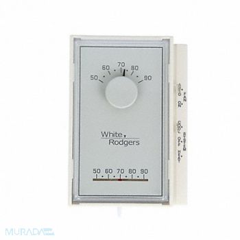 EMERSON Low Volt NP Analog Tstat Heat/Cool, 2KFY1