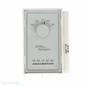 EMERSON Low Volt NP Analog Tstat Heat Rectangle, 2KFY3