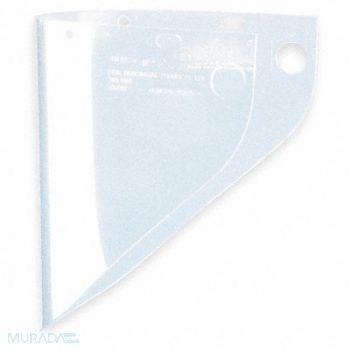 HONEYWELL FIBRE-METAL Faceshield Visor Prpinate Clr 9-3/4x19in, 2KFZ3