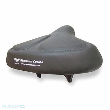 WORKSMAN Bicycle Seat 13 in Extra Wide, 2KGF9