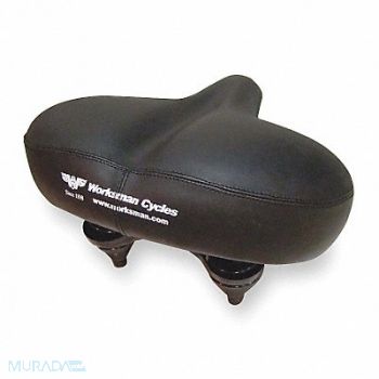 WORKSMAN Bicycle Seat 9 in Standard, 2KGG1