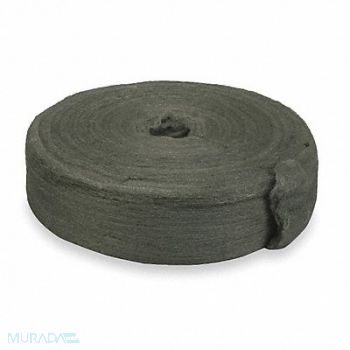 GRAINGER APPROVED Carbon Steel Wool Reel 4 3/8 in W 88ft L, 2KJL7