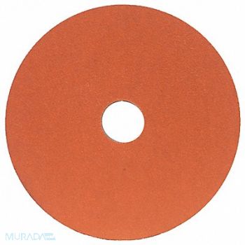 NORTON Fiber Disc 4 1/2 in Dia 7/8in Arbor PK25, 2KMT7