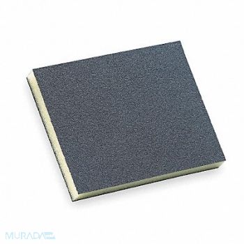 NORTON Sanding Sponge 3 3/4 in W 4 3/4 in L, 2KNA7