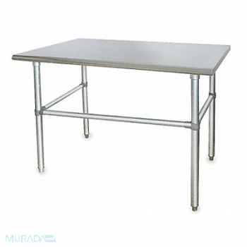 GRAINGER APPROVED Fixed Work Table SS 72 W 30 D, 2KRE2