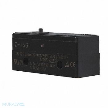 OMRON Snap Switch 15A SPDT Pin Plunger, 2KRL2