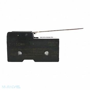 OMRON Snap Swch 15A SPDT Hinge Lever Low Force, 2KRN3