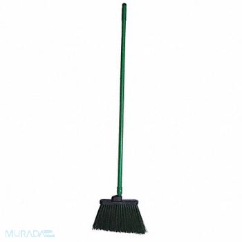 TOUGH GUY J6530 Angle Broom 48 in Handle L 12 in Face, 2KU17