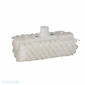 TOUGH GUY Scrub Brush 7 1/2 in L White, 2KVF7