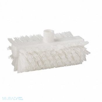 TOUGH GUY Scrub Brush 7 1/2 in L White, 2KVF6
