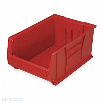 QUANTUM STORAGE SYSTEMS E4545 Bin Red Polypropylene 11 in, 2KVX2