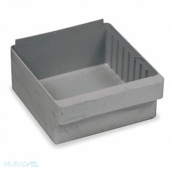 QUANTUM STORAGE SYSTEMS D5566 Drawer Bin Gray Polystyrene 4 5/8 in, 2KWB7