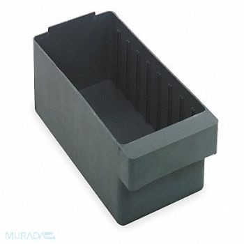 QUANTUM STORAGE SYSTEMS F1578 Drawer Bin Gray HIPS 4 5/8 in, 2KWC7