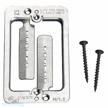 NVENT CADDY Communication Mounting Bracket 1 Gang, 2KXD5