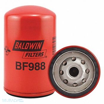 BALDWIN FILTERS Fuel Filter 4-27/32 x 3-1/32 x 4-27/32In, 2KXU3
