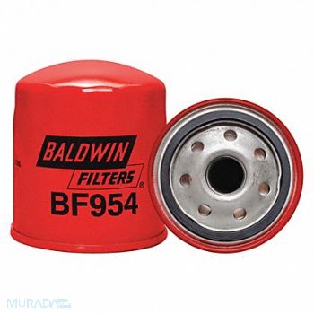 BALDWIN FILTERS Fuel Filter 3-7/16 x 3-1/16 x 3-7/16 In, 2KXW3