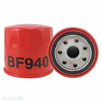 BALDWIN FILTERS Fuel Filter 2-27/32 x 3 x 2-27/32 In, 2KYA8