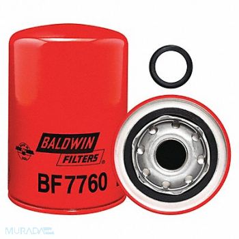 BALDWIN FILTERS Fuel Filter 5-11/16x3-11/16x5-11/16 In, 2KYA9