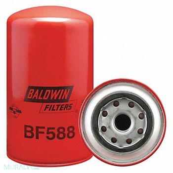 BALDWIN FILTERS Fuel Filter 7-11/32 x 4-1/4 x 7-11/32 In, 2KYB9