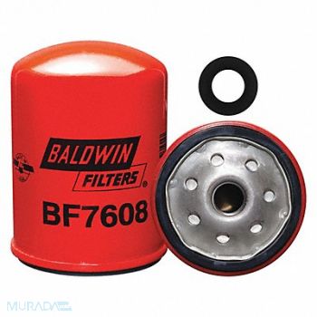 BALDWIN FILTERS Fuel Filter 4-3/32 x 3-1/32 x 4-3/32 In, 2KYF8
