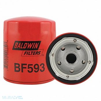 BALDWIN FILTERS Fuel Filter 4-13/32x3-23/32x4-13/32 In, 2KYJ1