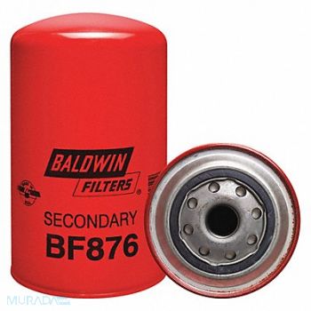 BALDWIN FILTERS Fuel Filter 7-11/32 x 4-1/4 x 7-11/32 In, 2KYR1
