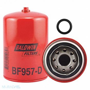 BALDWIN FILTERS Fuel Filter 5-7/16 x 3-11/16 x 5-7/16 In, 2KYT8