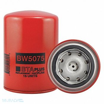 BALDWIN FILTERS Coolant Filter Spin-On 5-3/8 L, 2KYT9