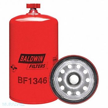 BALDWIN FILTERS Fuel Filter 8-9/32 x 4-1/4 x 8-9/32 In, 2KYU1