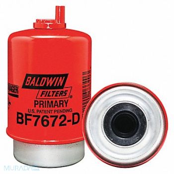 BALDWIN FILTERS Fuel Filter 5-31/32 x 3-9/32 x 5-31/32In, 2KZB2