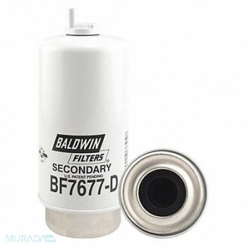 BALDWIN FILTERS Fuel Filter 7-5/8 x 3-9/32 x 7-5/8 In, 2KZC4