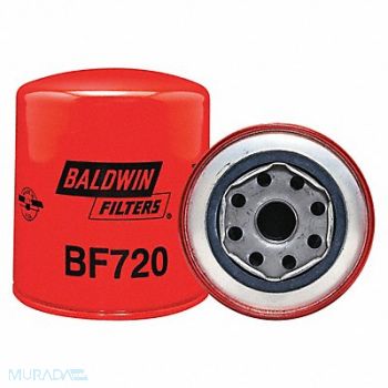 BALDWIN FILTERS Fuel Filter 4-3/8 x 3-11/16 x 4-3/8 In, 2KZC7