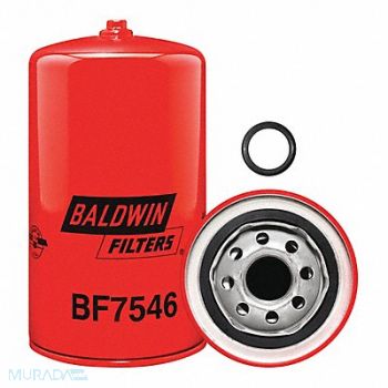 BALDWIN FILTERS Fuel Filter 6-31/32x3-11/16x6-31/32 In, 2KZD3
