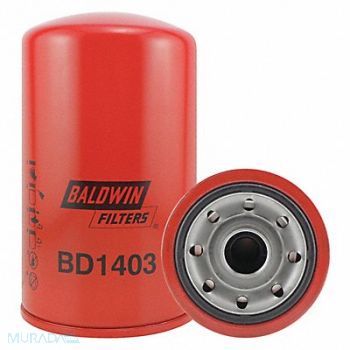 BALDWIN FILTERS Spin-On M36 x 1.5mm Thread 8-21/32 L, 2KZD4