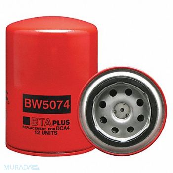 BALDWIN FILTERS Coolant Filter Spin-On 5-3/8 L, 2KZG7