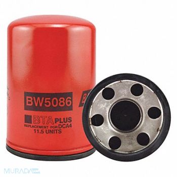 BALDWIN FILTERS Coolant Filter Spin-On 5-13/32 L, 2KZL4