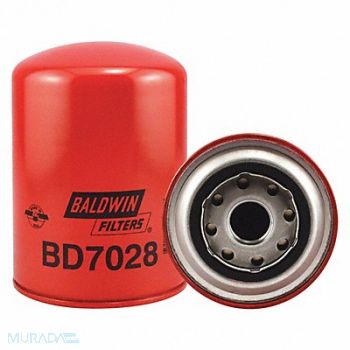 BALDWIN FILTERS Spin-On M26 x 1.5mm Thread 5-27/32 L, 2KZW4