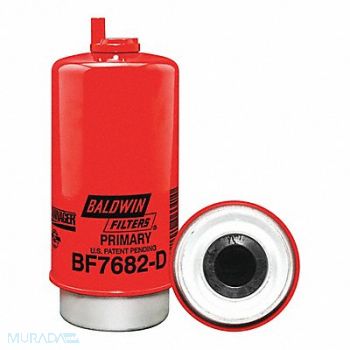 BALDWIN FILTERS Fuel Filter 7-5/8 x 3-9/32 x 7-5/8 In, 2KZX3
