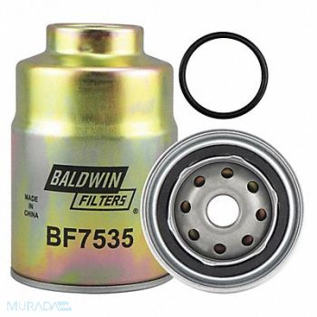 BALDWIN FILTERS Fuel Filter 5-7/16 x 3-9/16 x 5-7/16 In, 2KZX7